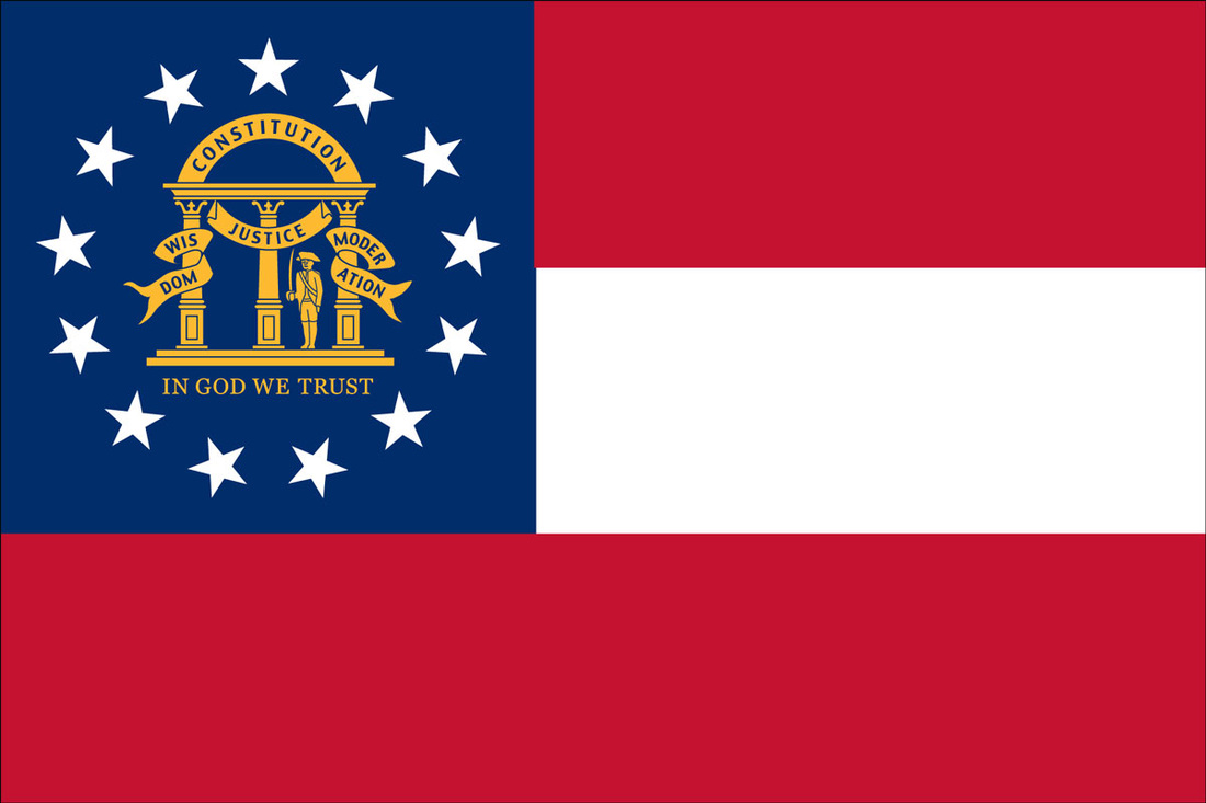 GEORGIA STATE FLAG FOR SALE FLAGPOLES FLAGPOLE SERVICE