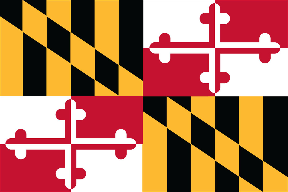 Maryland state flag for sale, flagpoles, commercial flagpoles, custom flags